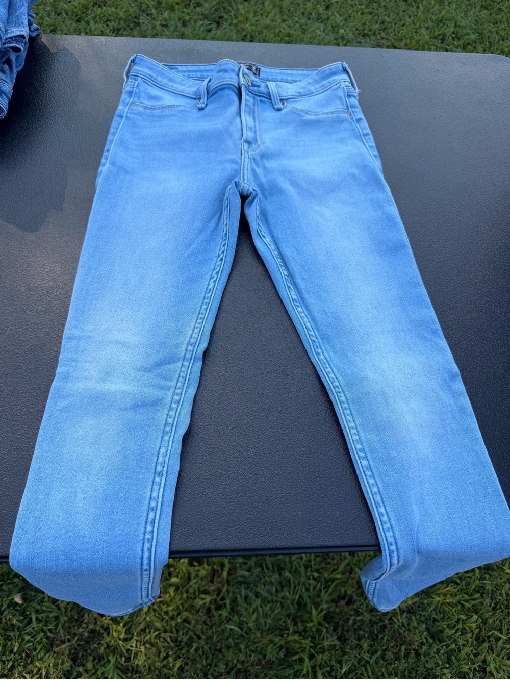 Abercrombie & Fitch Light Blue Skinny Jeans